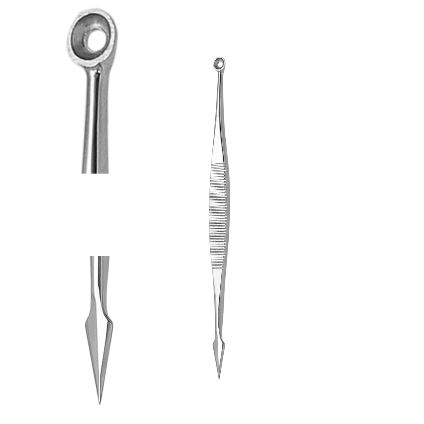 Comedone lifter & nail cleaner double-sided