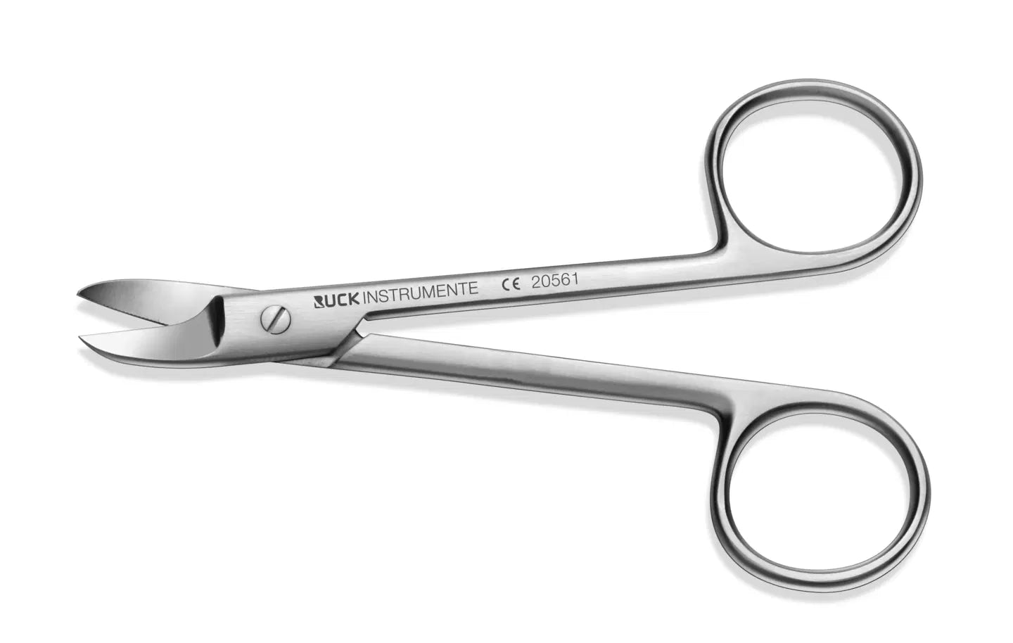 RUCK® Nagelschere gebogen mit Mikroverzahnung
