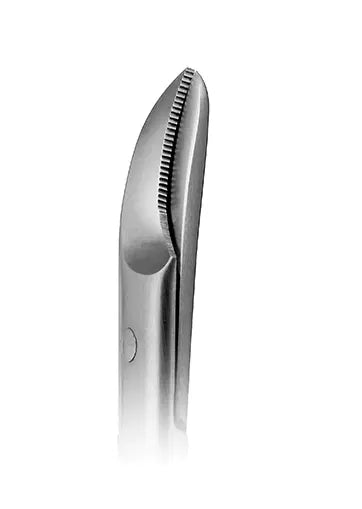RUCK® Nagelschere gebogen mit Mikroverzahnung