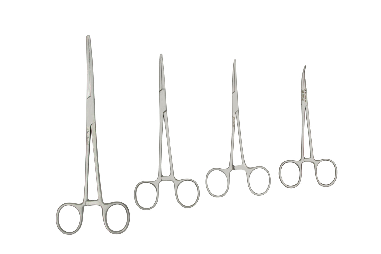 Piercingzange gebogen