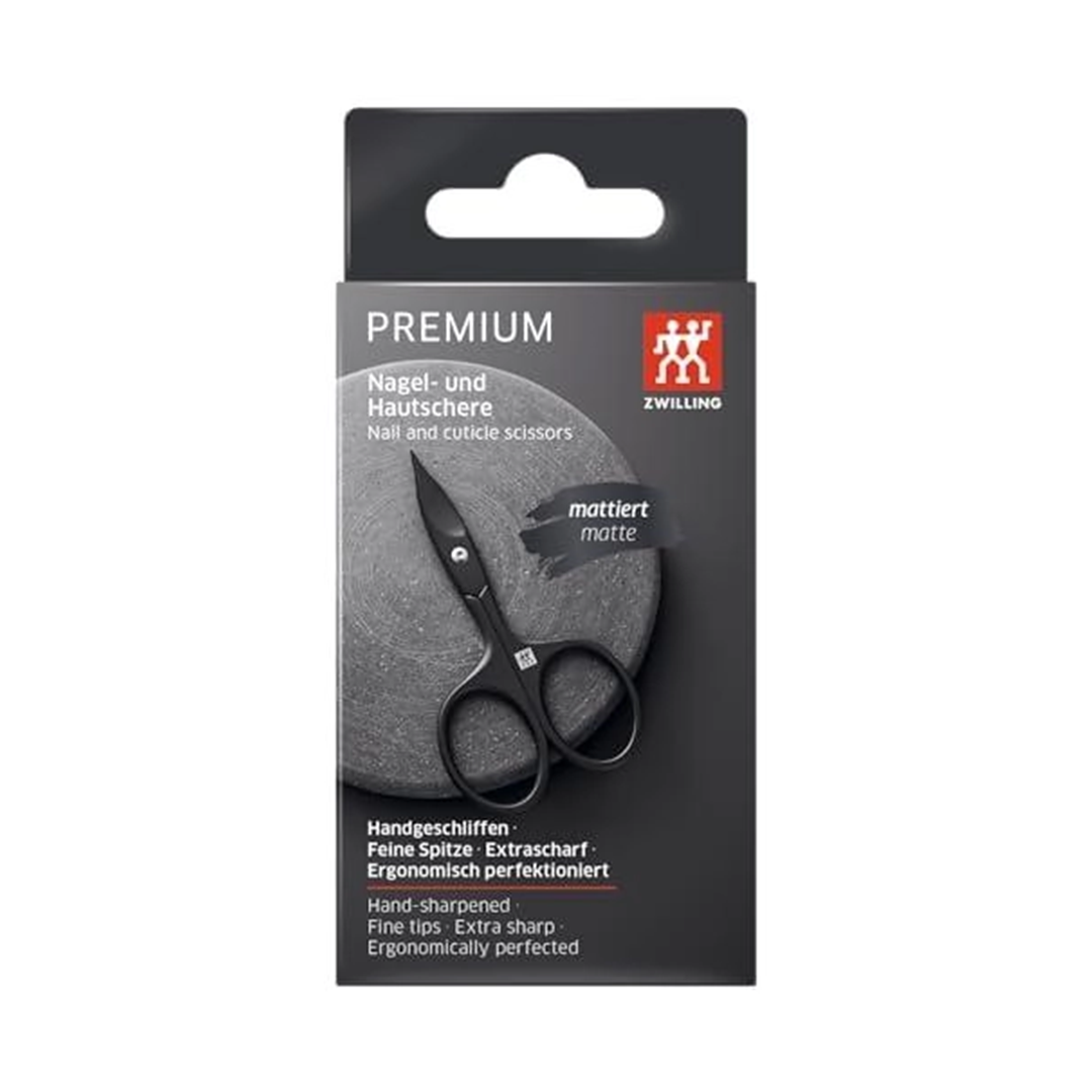 Premium Nagel und Hautschere Schwarz