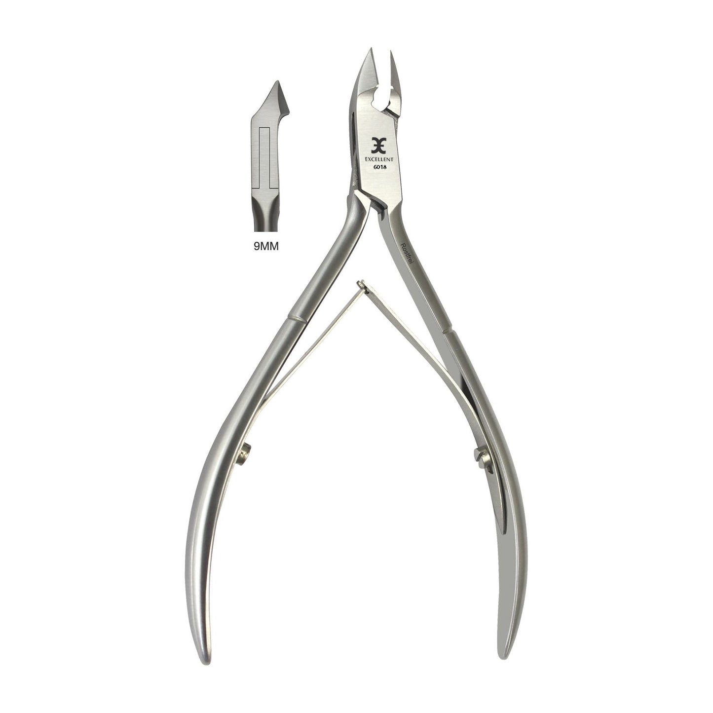 Cuticle nippers 10 cm, cutting edge 6 mm