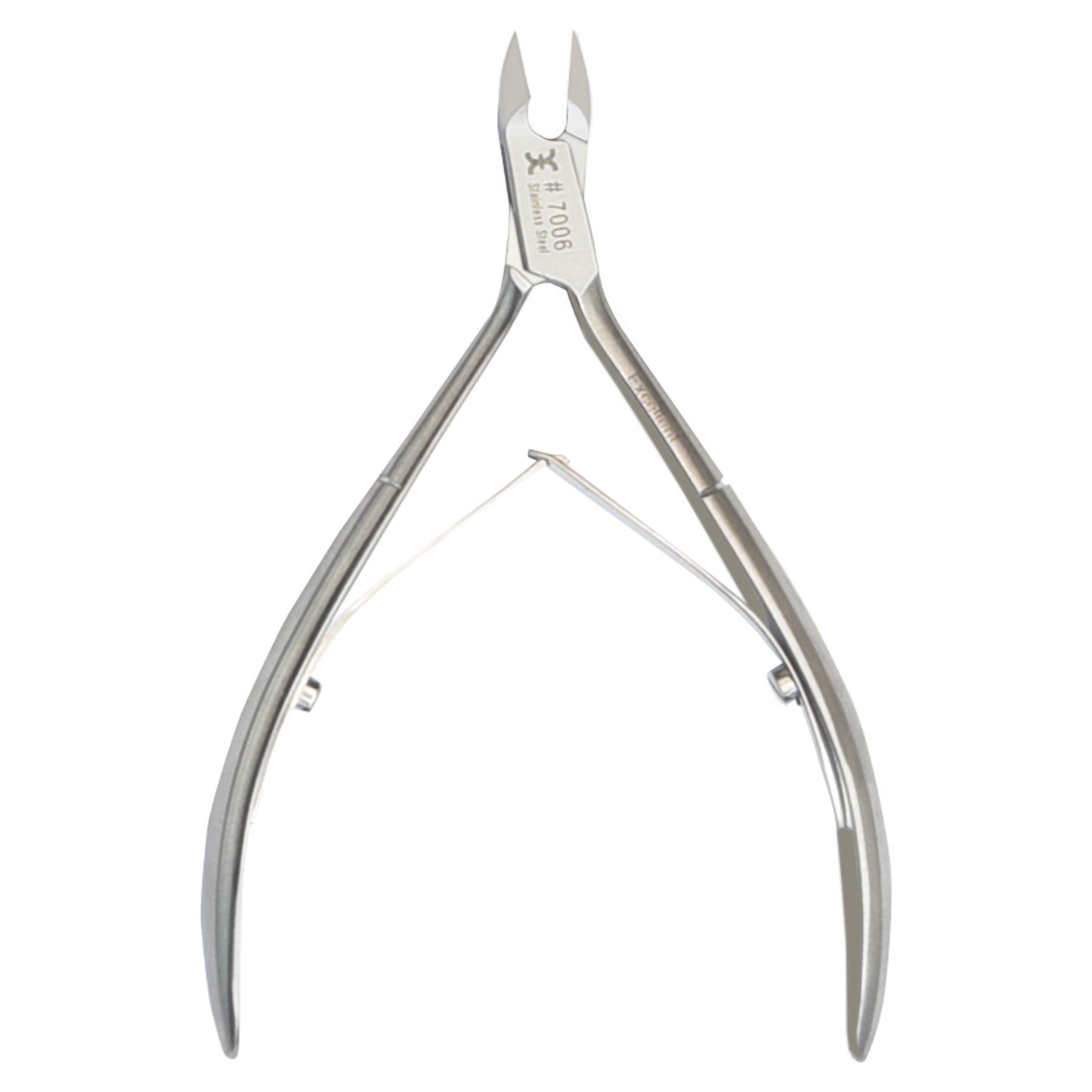 Cuticle nippers 10 cm, curved cutting edge 9.0 mm