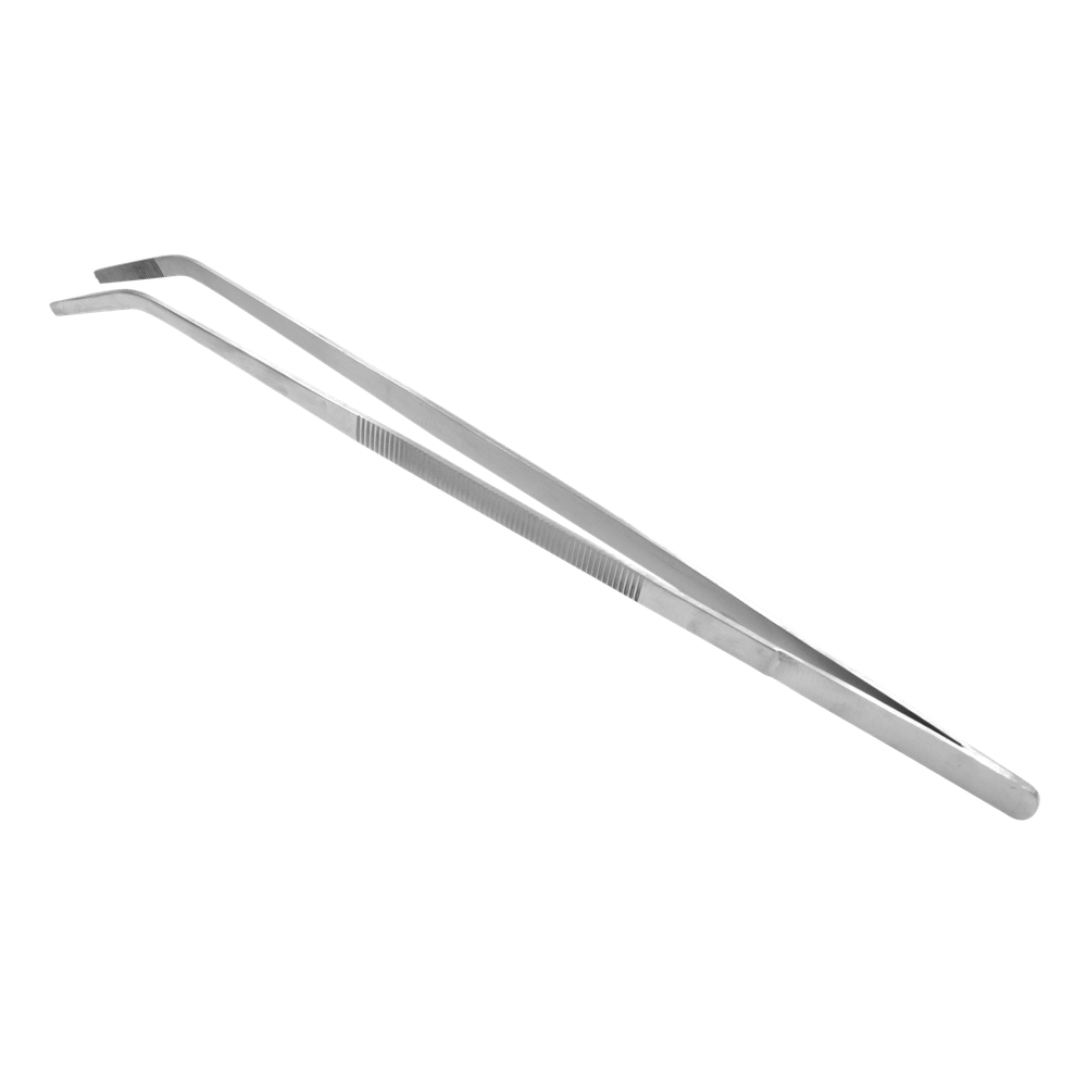 Anatomische Pinzette - gebogen - 40 cm