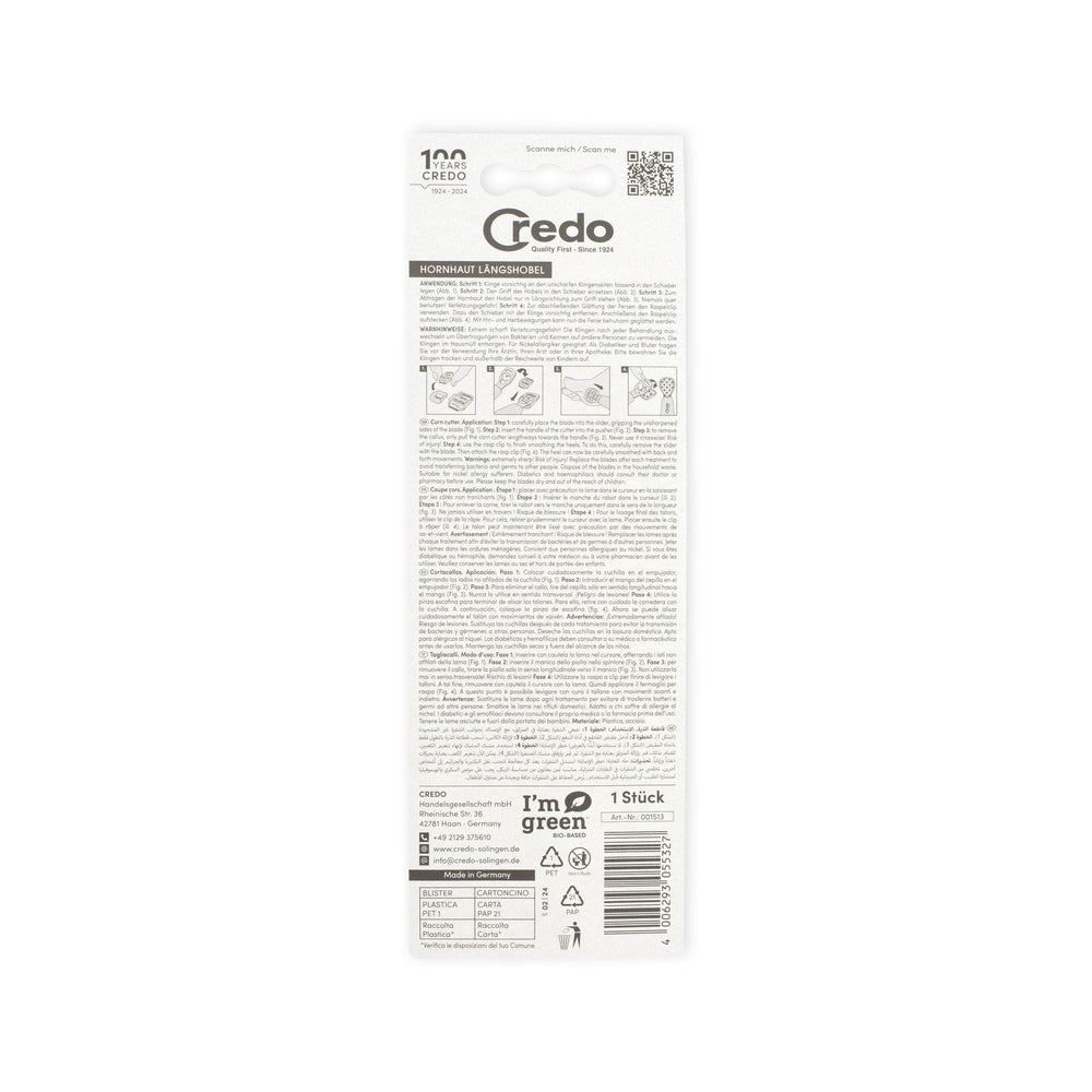 Credo Original Solinger Hornhauthobel