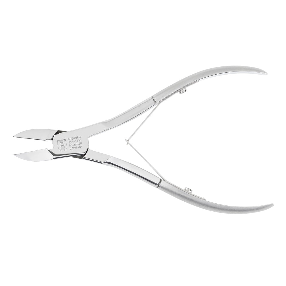 DREITURM Original Solinger Nagelzange inox matt 13 cm Doppelfeder