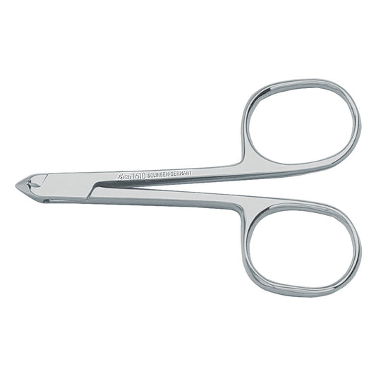 ERBE-HAUTZANGE SCHERENFORM CM 8,5 NORMALSTAHL,VERNICKELT