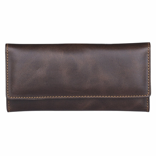 ERBE-MANICURE DK-ETUI INOX 5-TLG ANTIK BRAUN