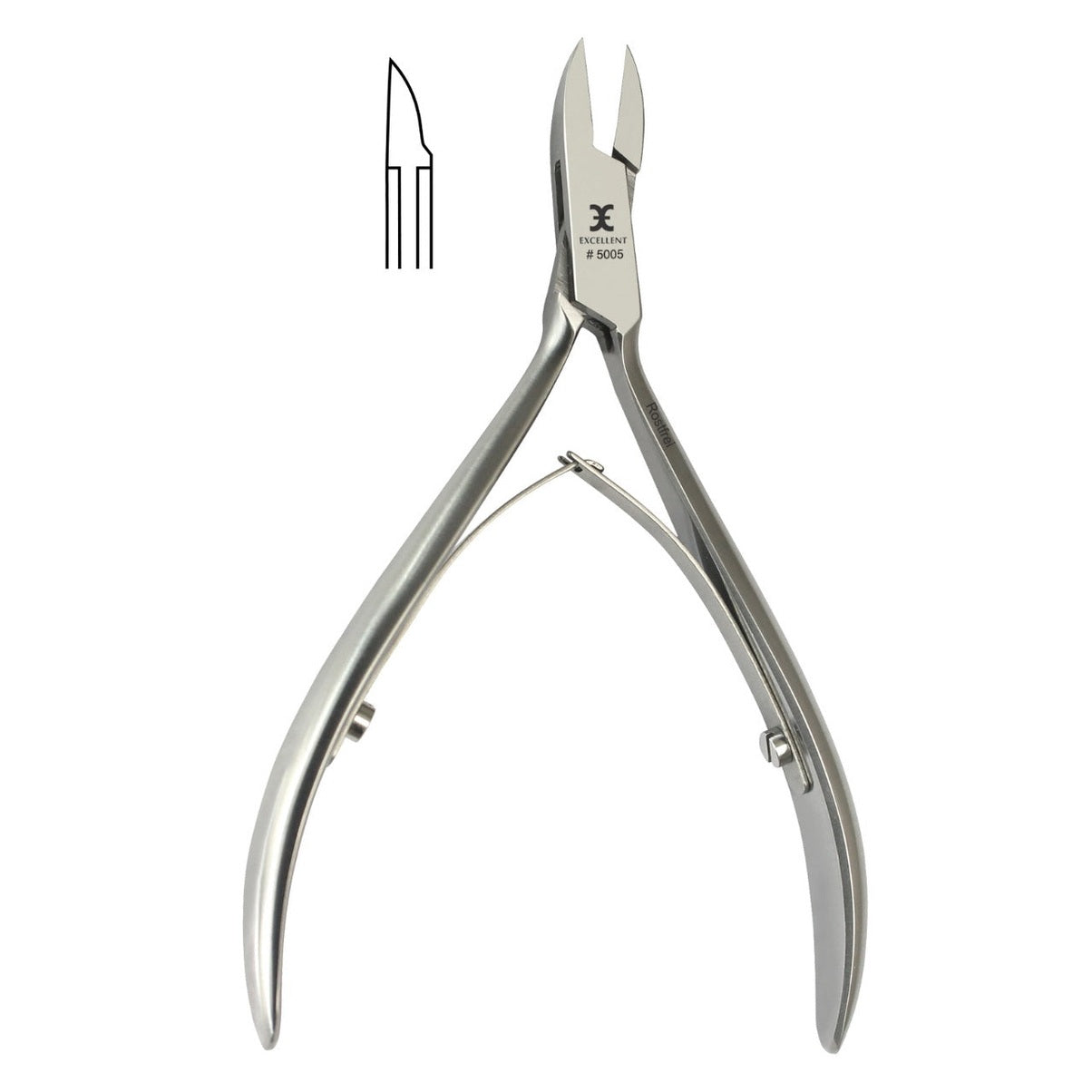 Eckennagelzange 13 cm - Modell Schneide schlank