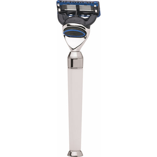 Erbe Rasierer Gillette Fusion Paris Weiß – Farbe Weiß, Silber, Ansicht 2