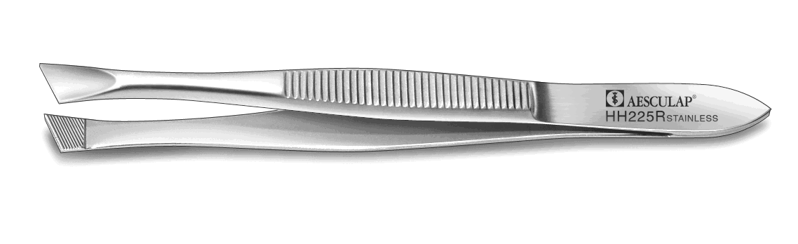 AESCULAP Pinzette abgeschrägt 9 cm HH225R
