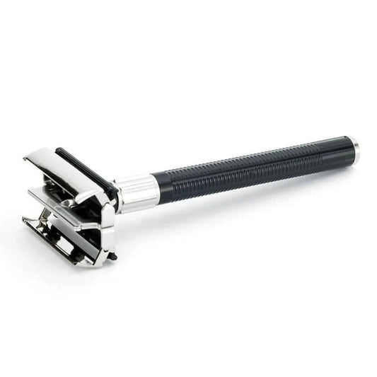 Feather Safety Razor 800-1B – Farbe Silber/Schwarz