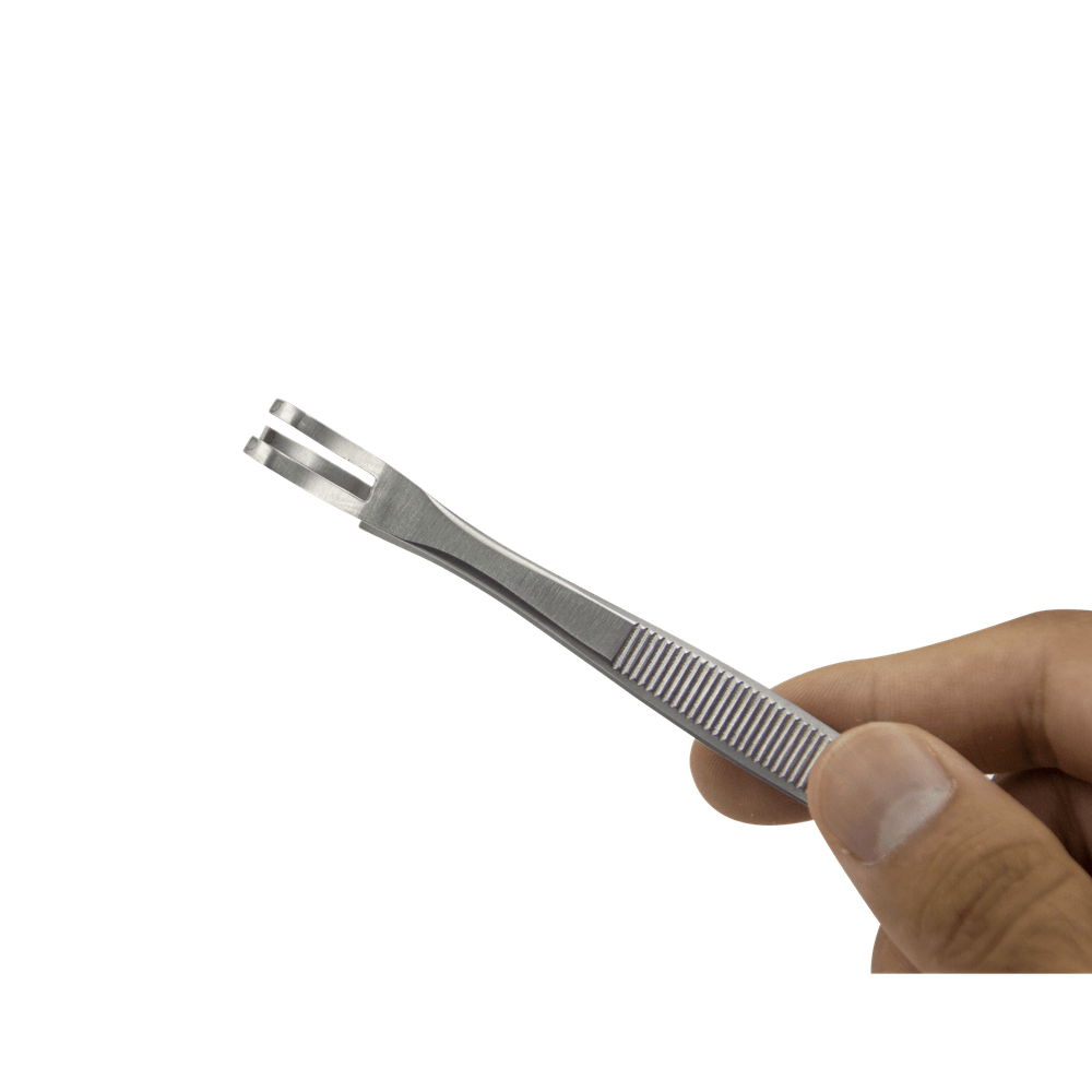 Fräserpinzette | Sterilisationszange 13 cm