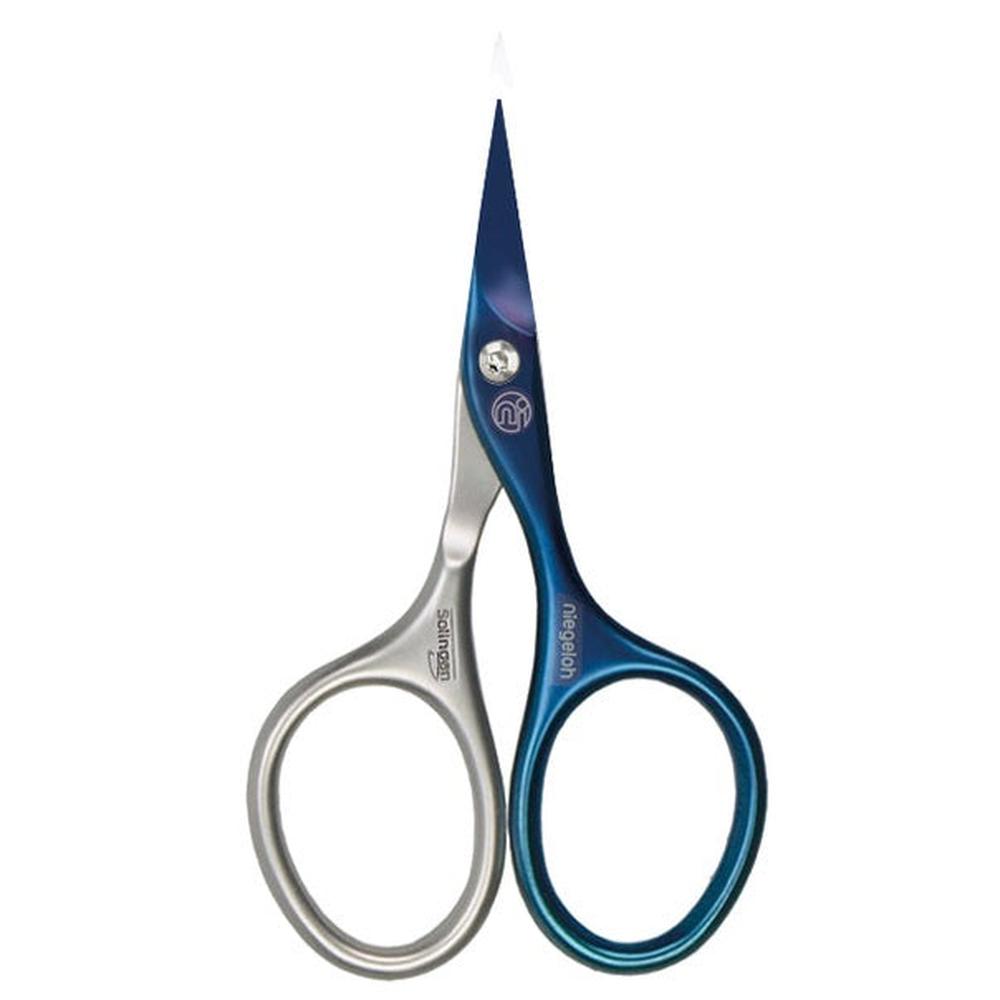 Hautschere Inox style Titanium, stahlblau