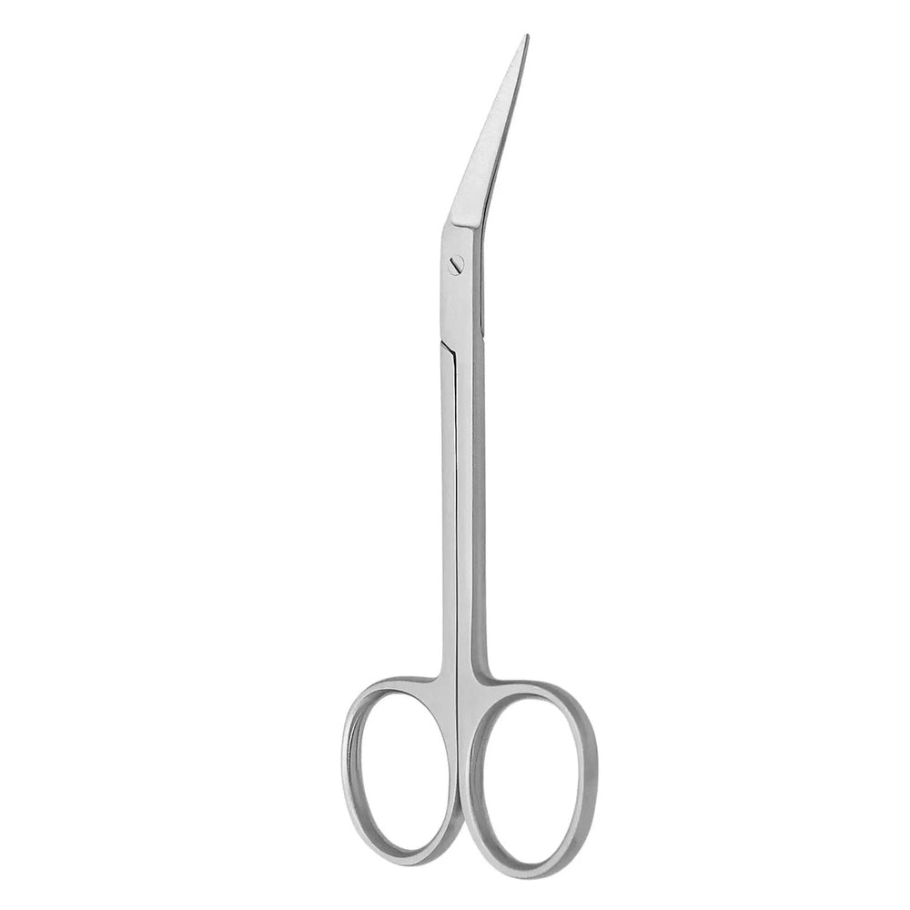 Hautschere lang & abgewinkelt