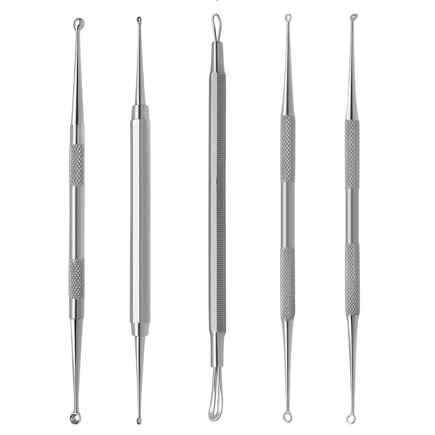 Komedonenheber & Komedonenquetscher Set 5 tlg.