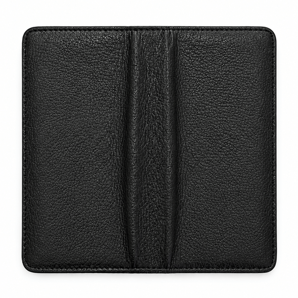 Maniküre Etui 4-tlg. Rindleder schwarz