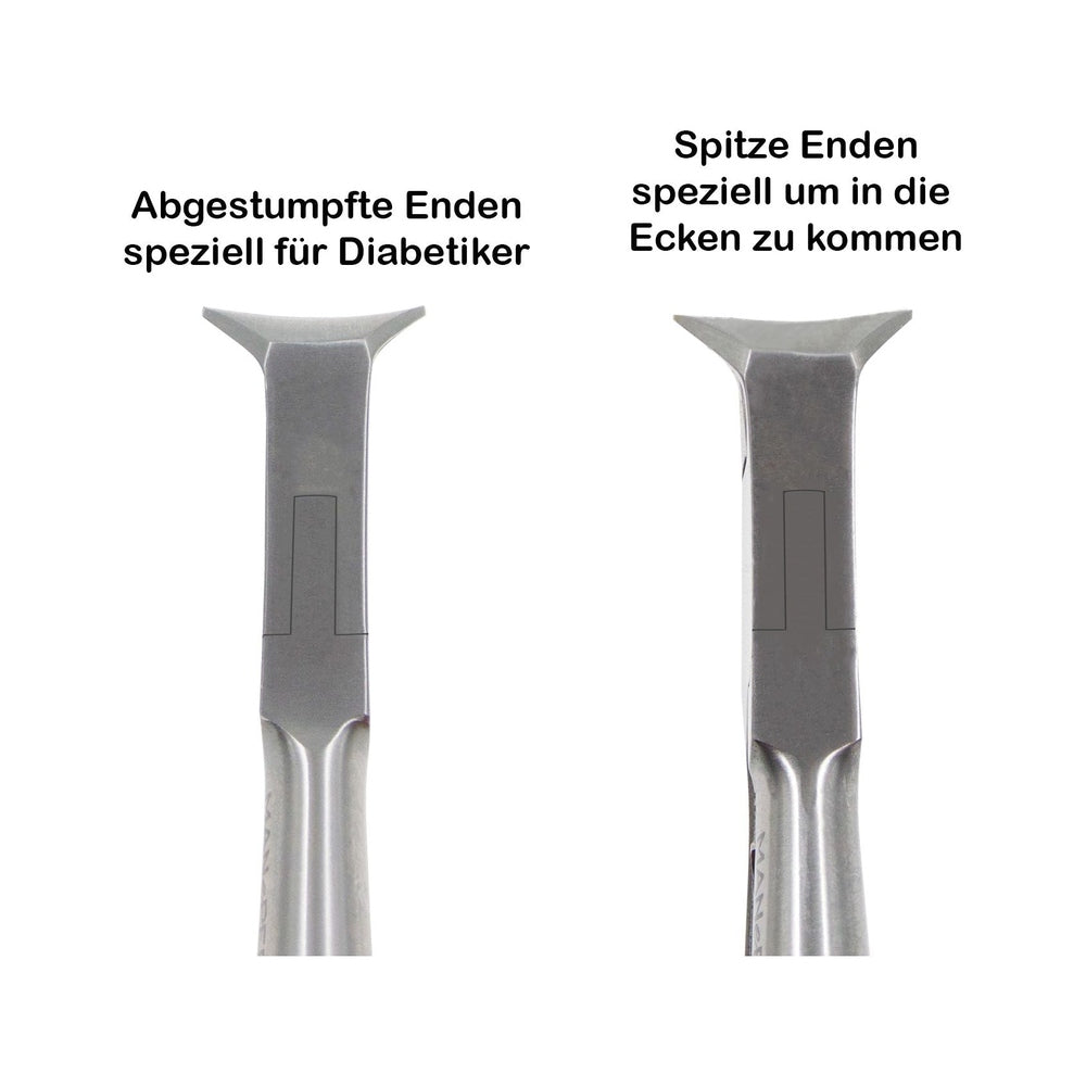 Mini-Kopfschneider - speziell für Fußnägel