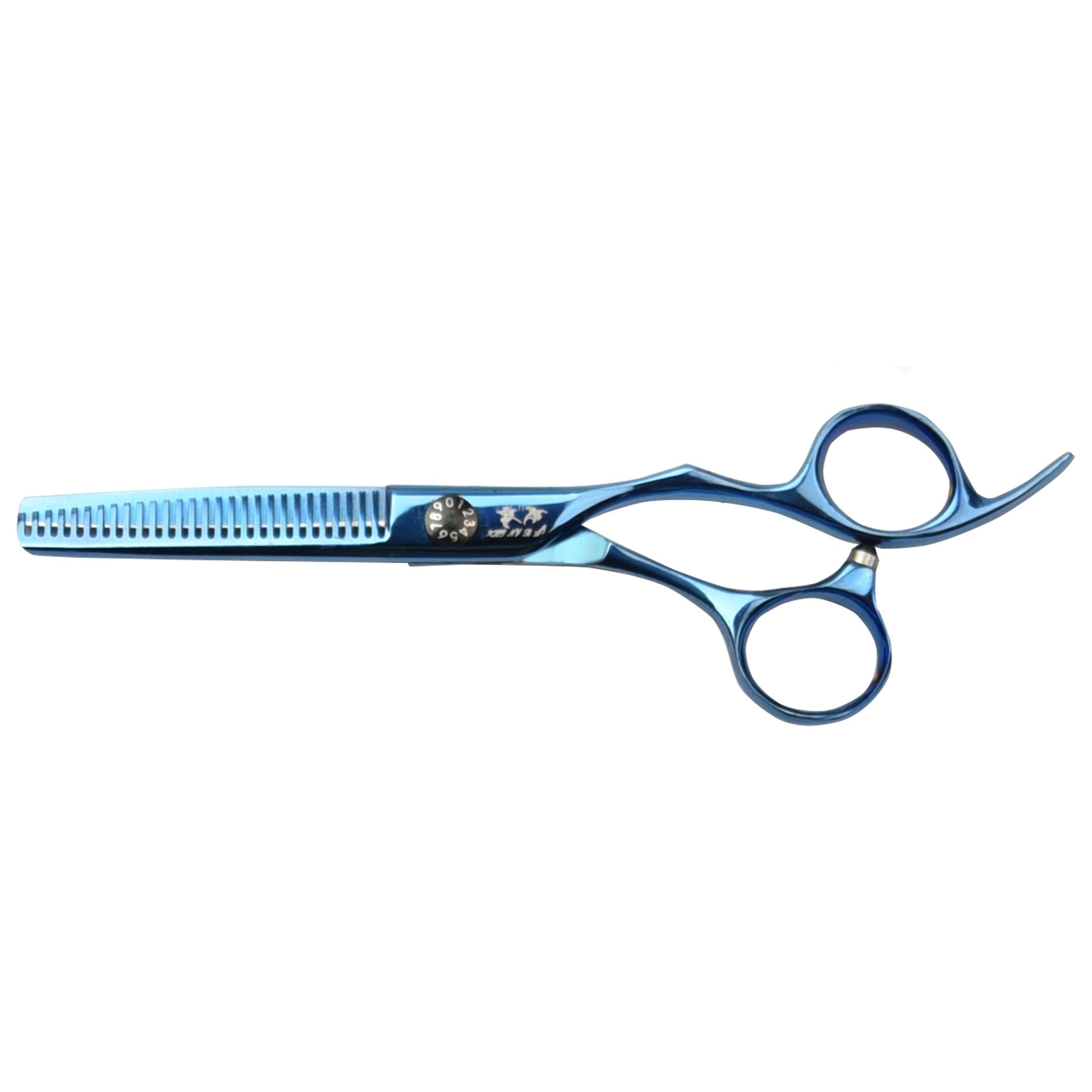 Modellierschere einseitig verzahnt