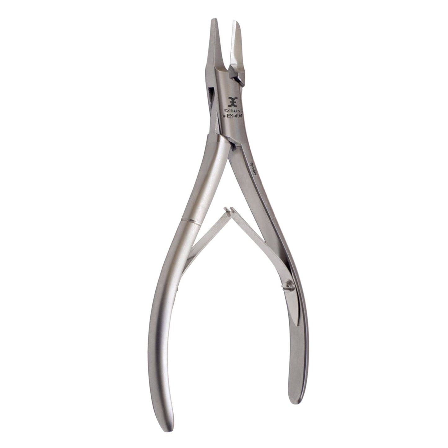 Nagelspalterzange 13.0 cm, mattiert