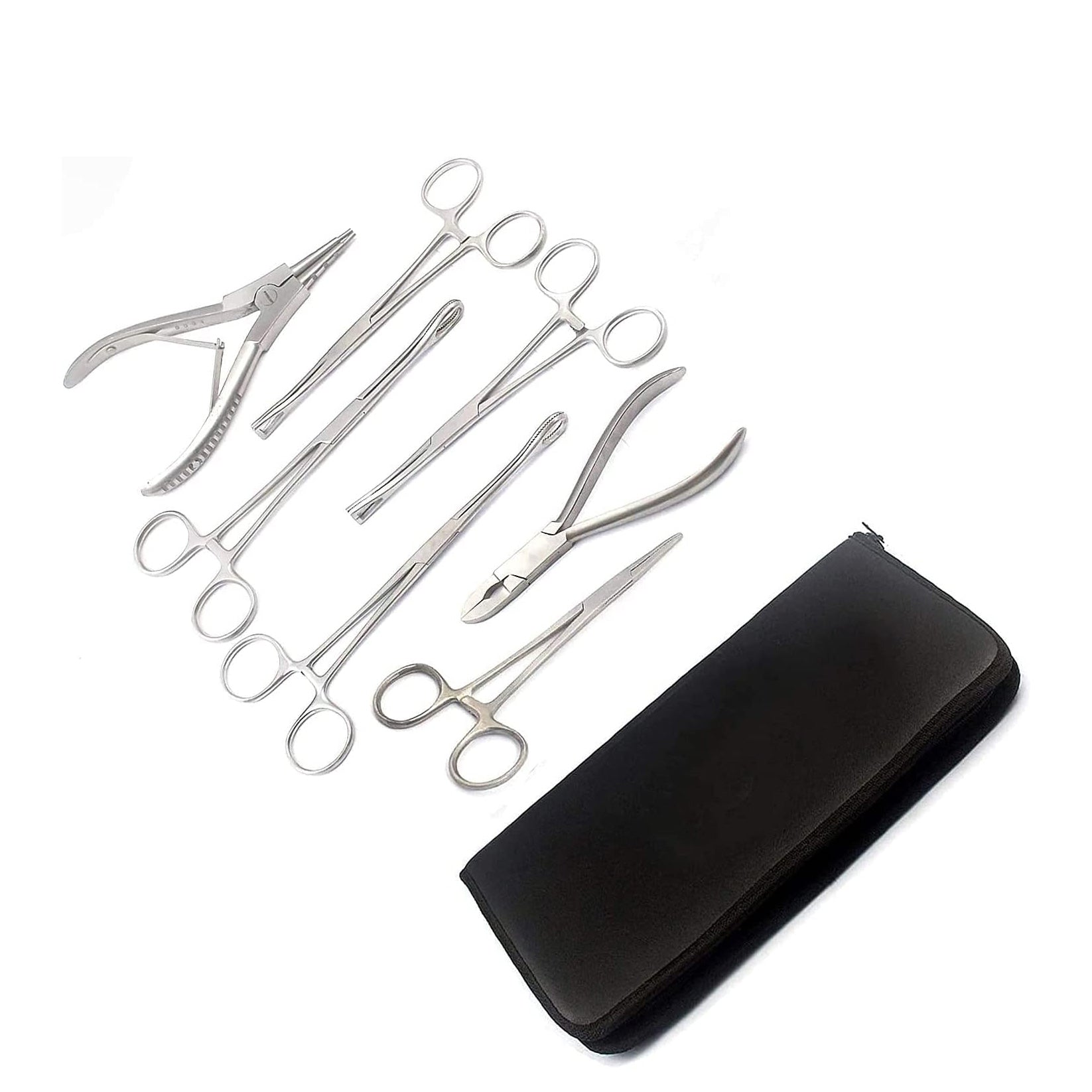 Piercing Zangen & Klemmen Set