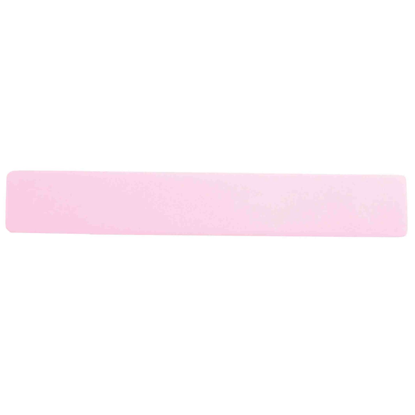 Polierfeile, rechteckig, rosa/weiß