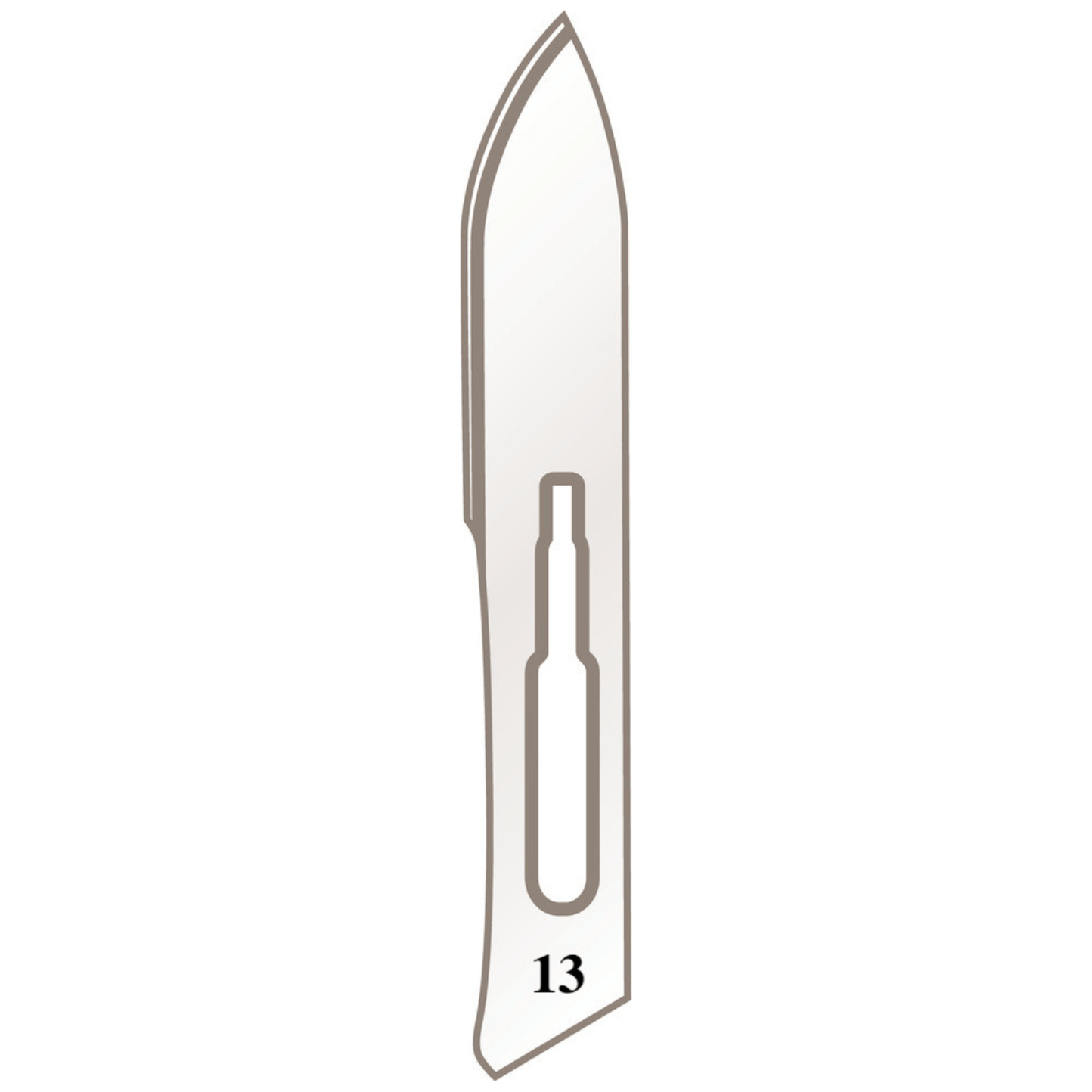 Skalpellhalter Klingen Nr. 13 für Griff Nr. 3