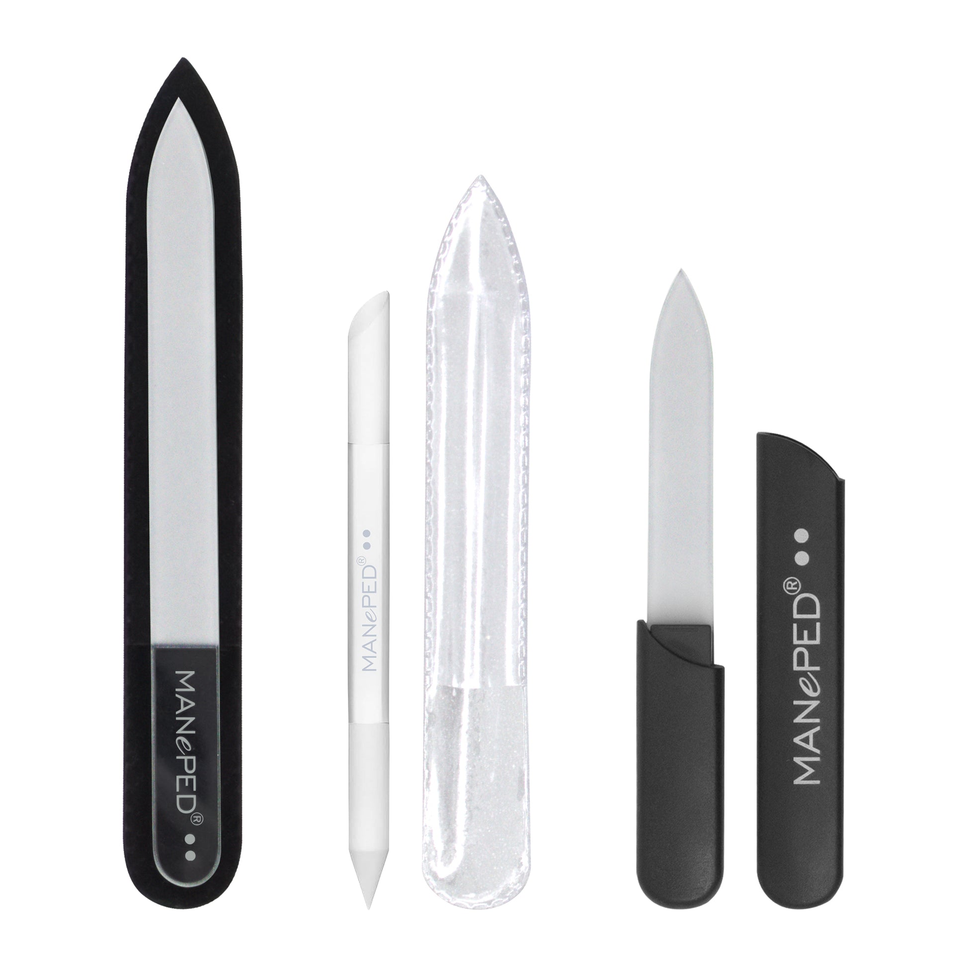 Glasnagelfeilen - 3er-Set/Made in EU