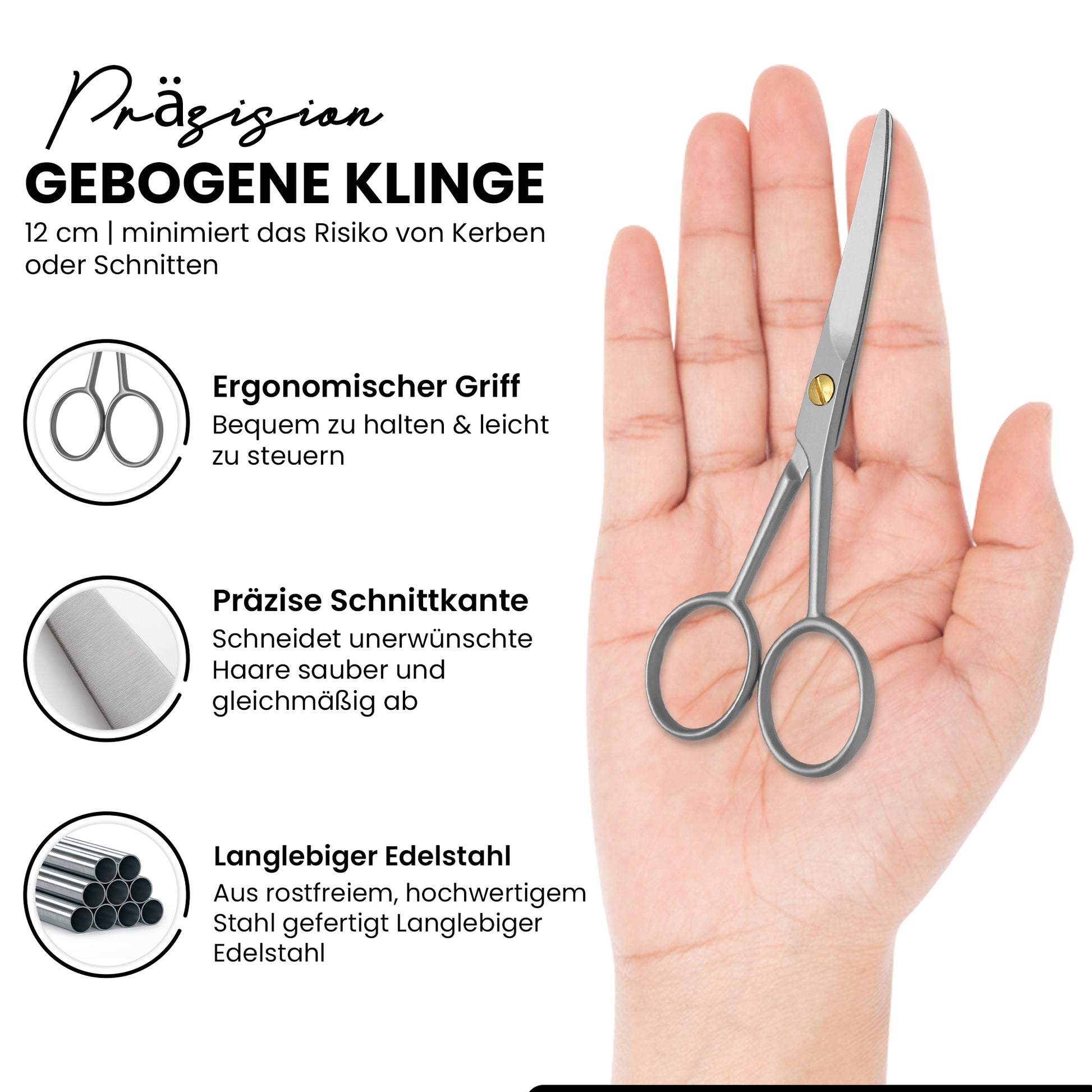 Nasen- und Ohrhaarschere