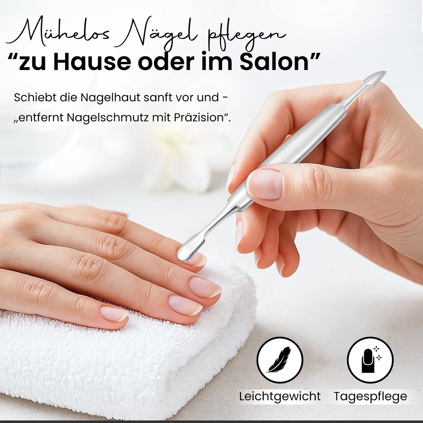 Nagelhautschieber & Nagelreiniger