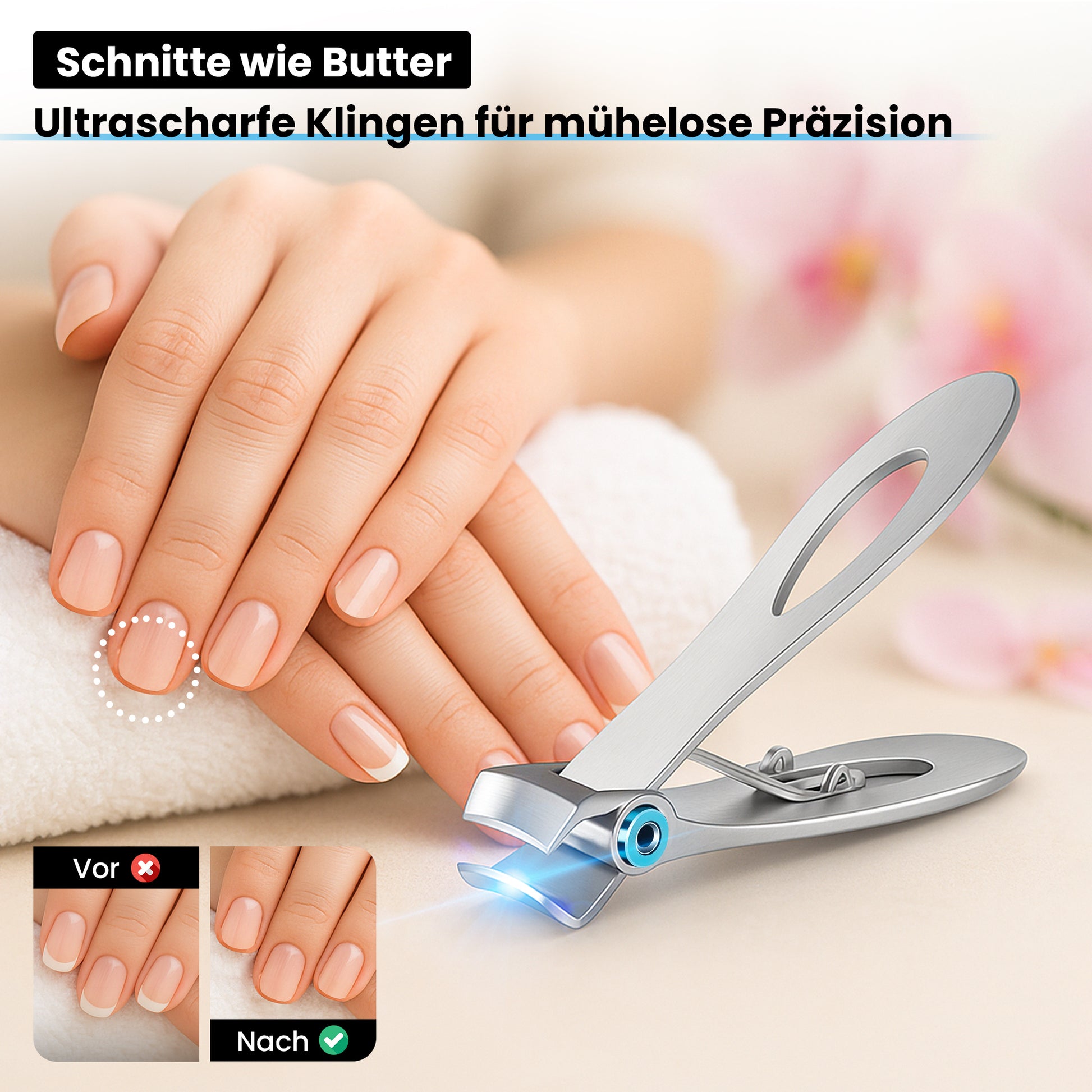 Nagelknipser für dicke Nägel