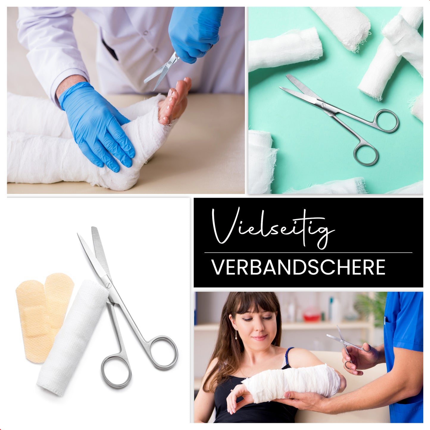 Verbandsschere - Schneide stumpf