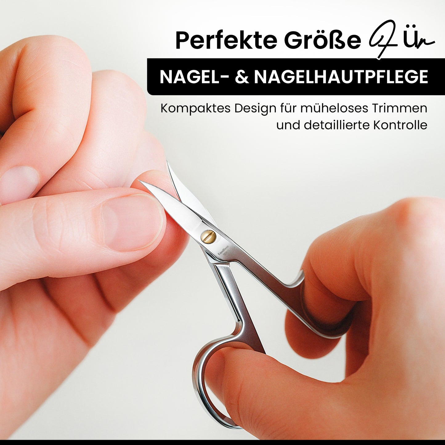 Nagelschere & Hautschere Kombischere gebogen