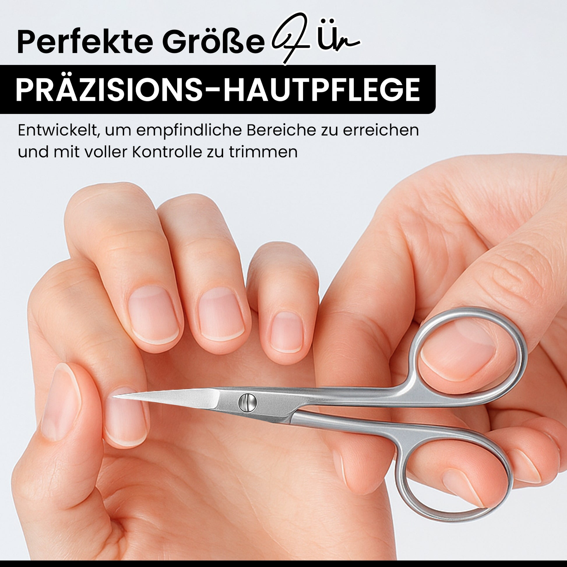 Hautschere Schneide spitz