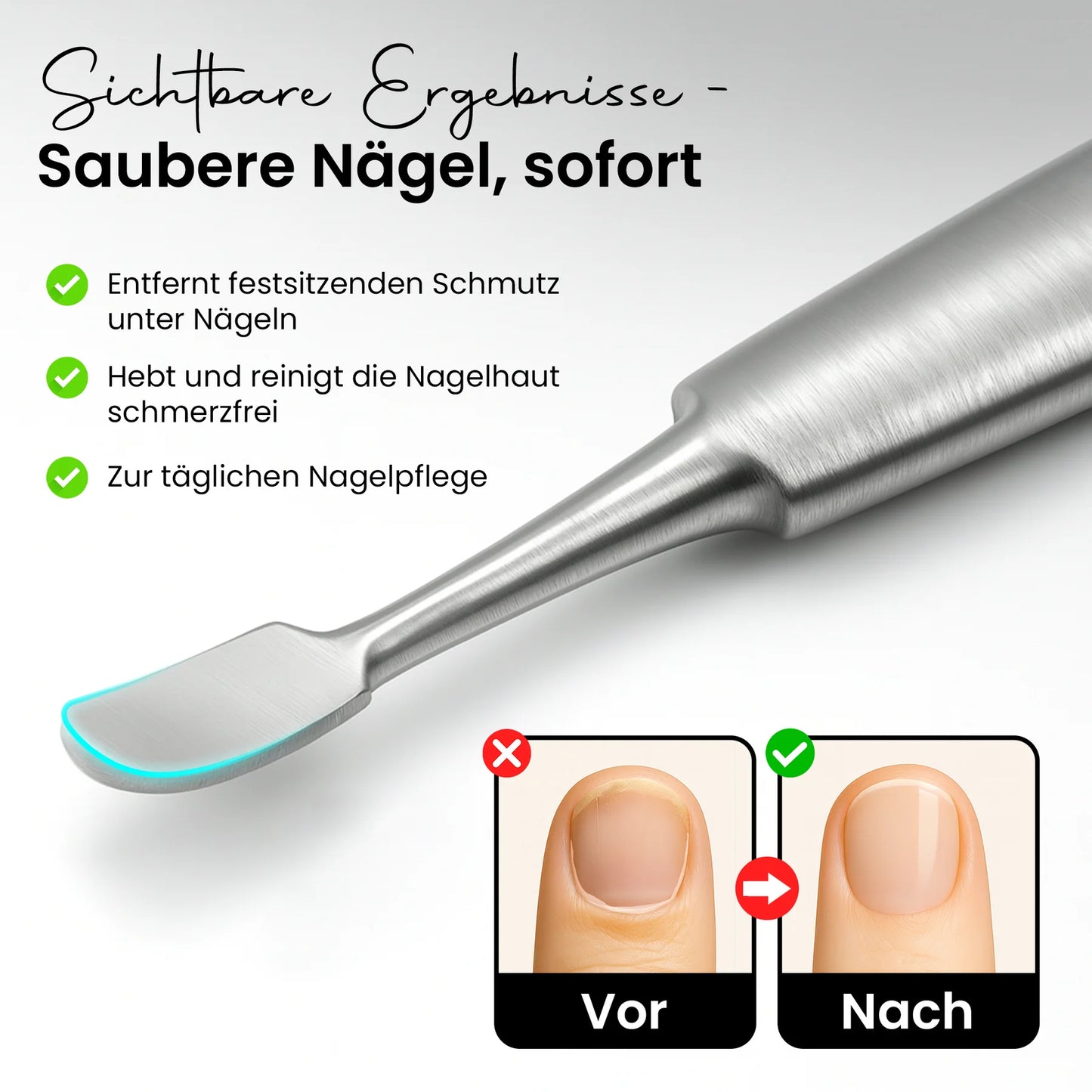 Nagelhautschieber & Nagelreiniger
