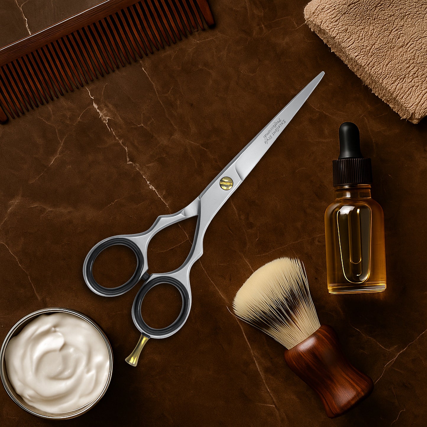 Profi Haarschere mit Verschraubung