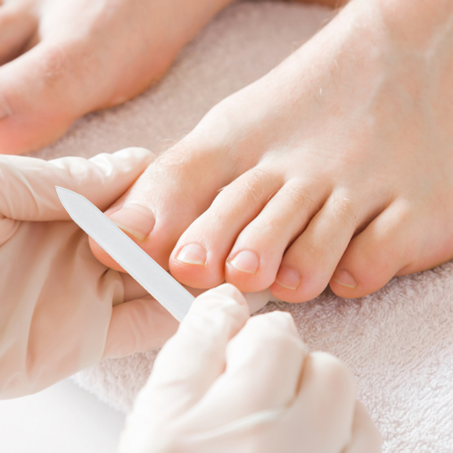 Glasnagelfeilen - 3er-Set/Made in EU