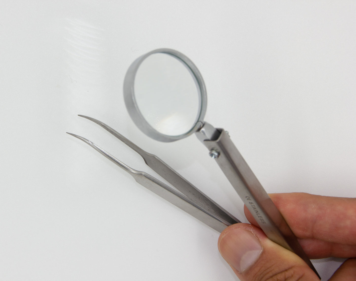 Magnifying tweezers 11 cm
