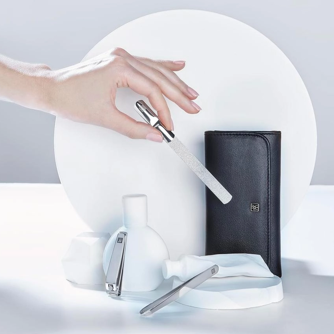 Classic Inox Maniküre Set Schwarz