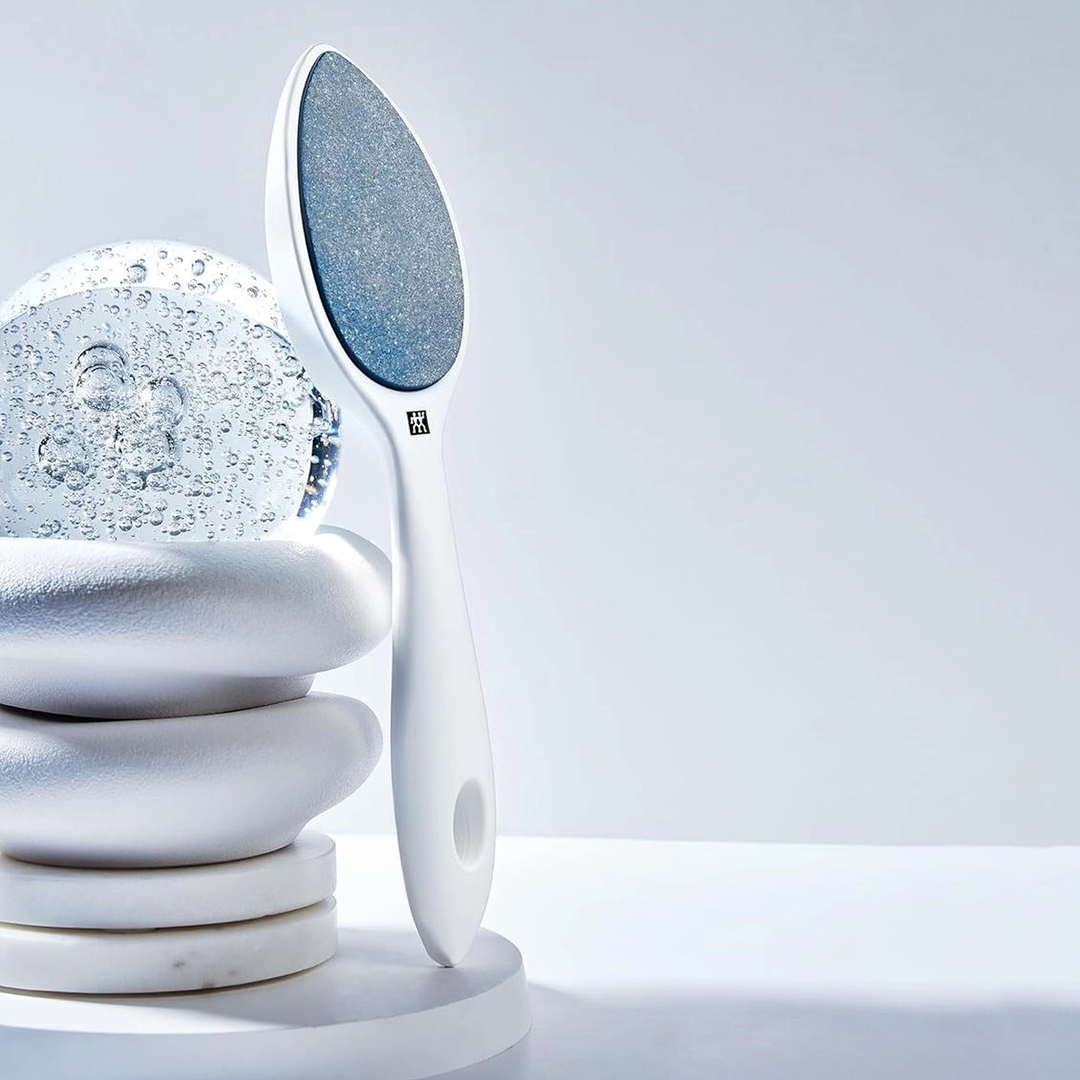 Premium Bimsstein Hornhautentferner Weiß