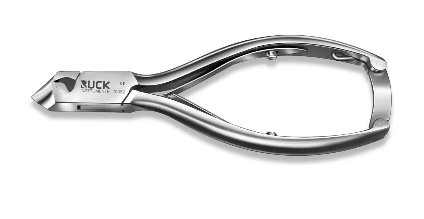 RUCK INSTRUMENTE Kopfschneider, Edelstahl rostfrei, Länge 14 cm, halbe Schneide 15 mm