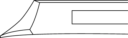 RUCK INSTRUMENTE Kopfschneider, Edelstahl rostfrei, Länge 14 cm, halbe Schneide 15 mm