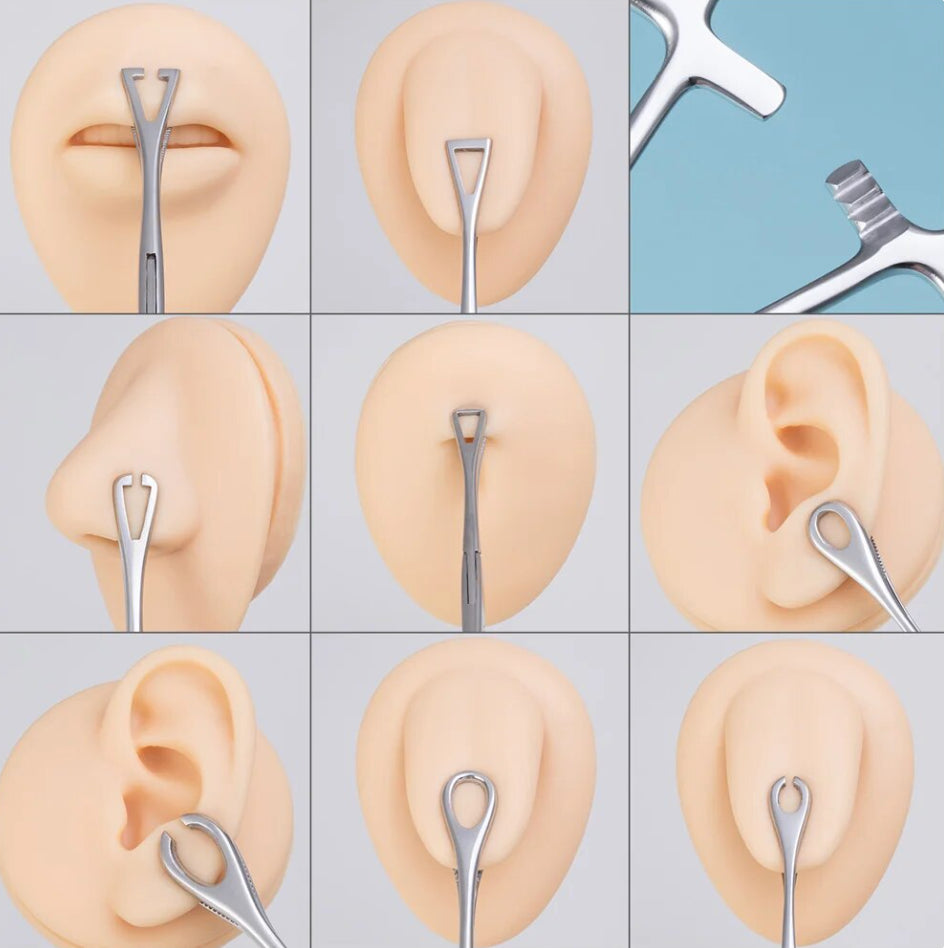 Piercing Klemmen Set