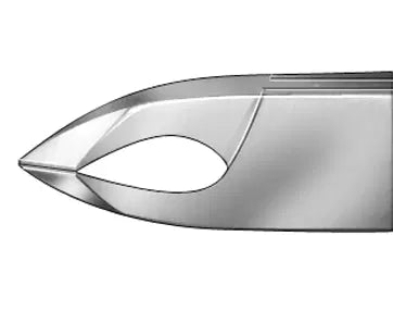 RUCK Hautzange 10 cm schräge 4 mm Schneide