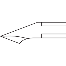 RUCK Hautzange 10 cm schräge 6 mm Schneide