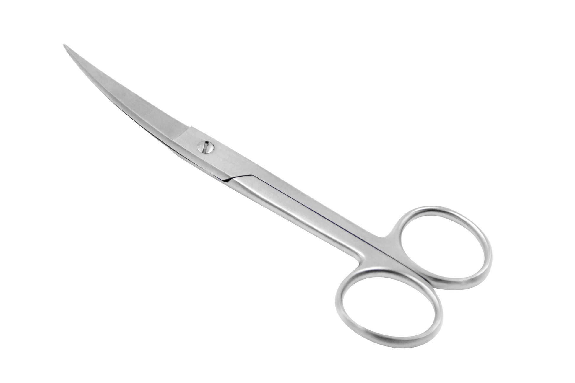 Verbandschere - spitz zugehend - leicht gebogen