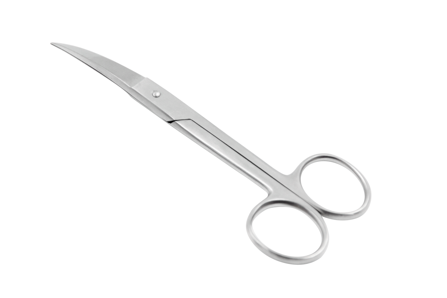 Verbandschere - spitz zugehend - leicht gebogen