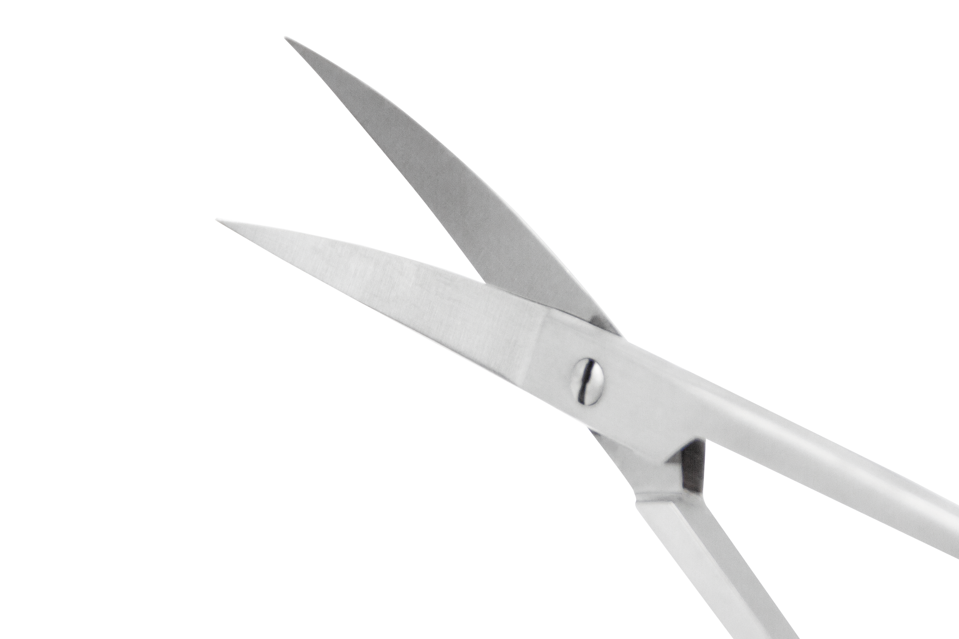 Verbandschere - spitz zugehend - leicht gebogen