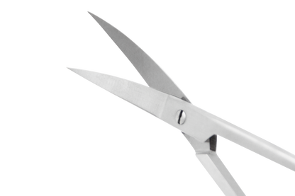 Verbandschere - spitz zugehend - leicht gebogen