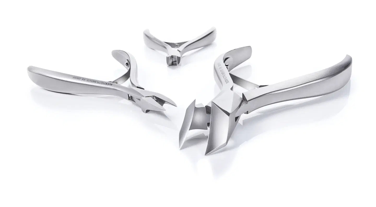 RUCK INSTRUMENTE Set – Kopfschneider, Eckenzange und Hautzange